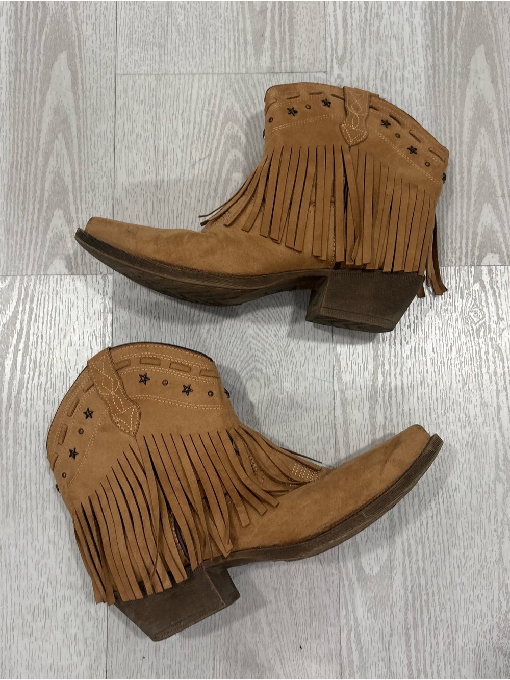 Vintage Dingo 1969 Women's Dingo Fringe Western Boots